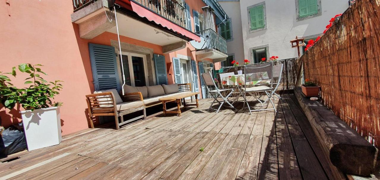 Chamonix Hyper Centre . Terrasse Vue Mont Blanc . Parking Apartment Екстериор снимка